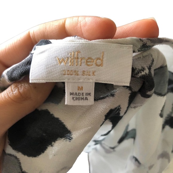 Wilfred Aritiza Floral SILK Camisole Tank Shirt - Picture 2 of 7